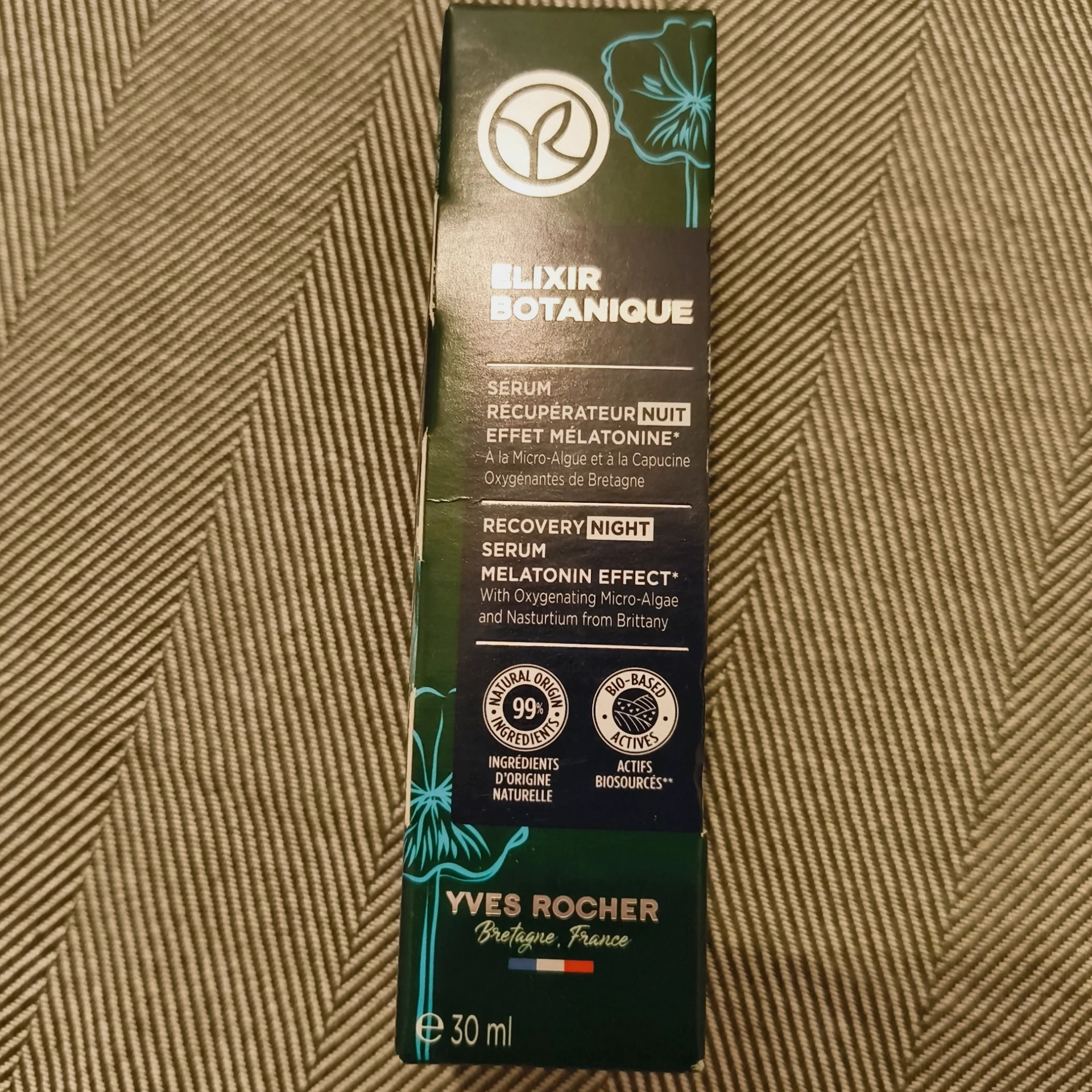 Sérum nuit Elixir Botanique Yves Rocher 30ml