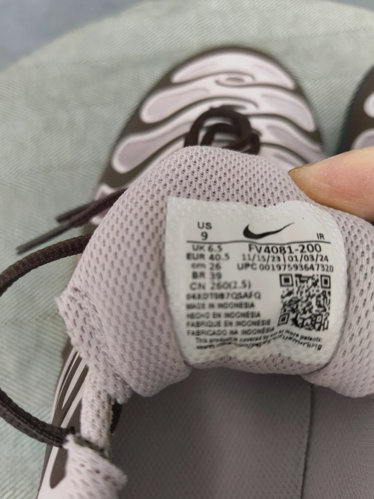 Baskets Nike Air Max Plus marron et beige – Nike – taille EU 40 7
