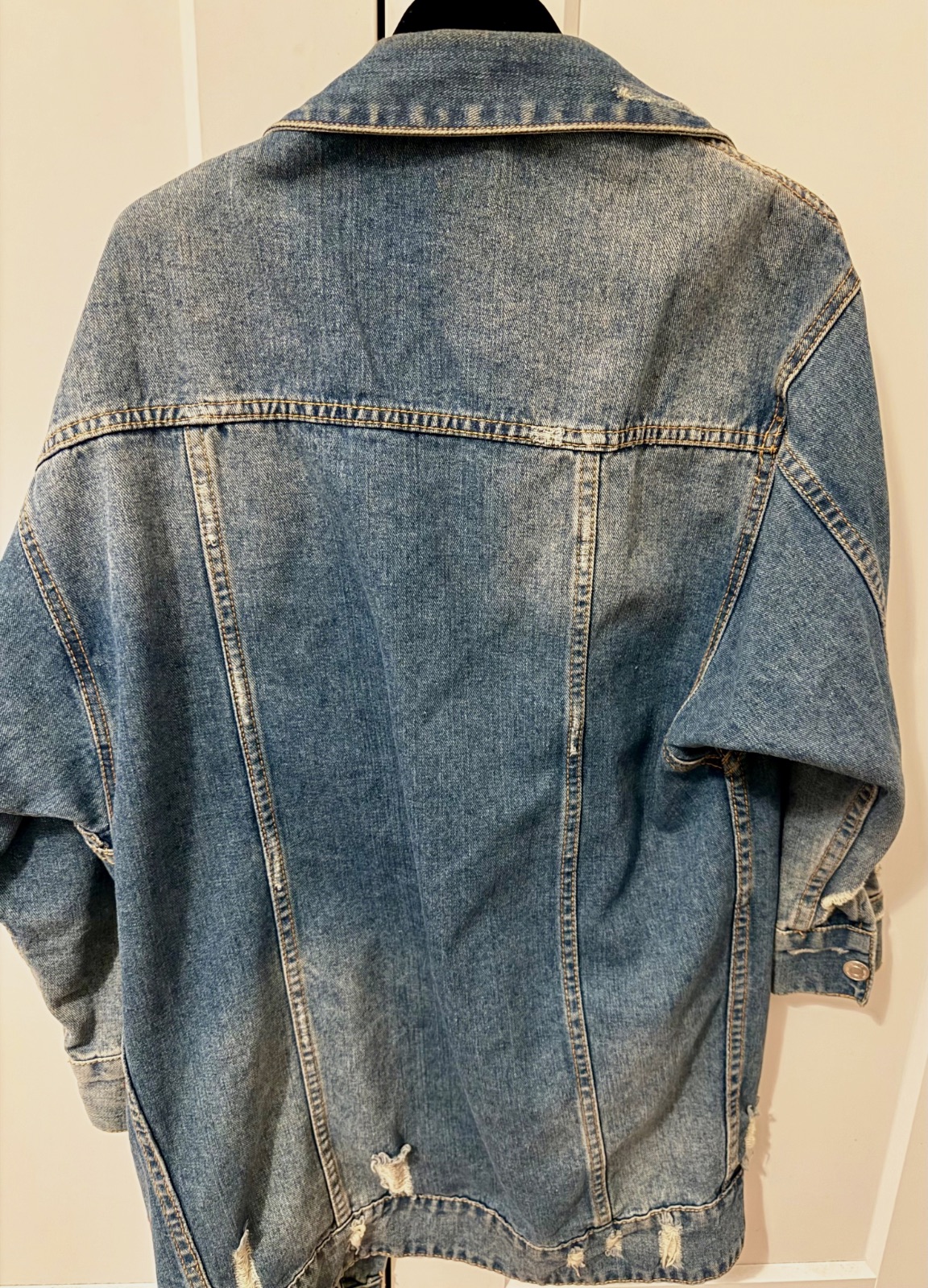 Veste en jean oversize  – Jennifer – taille XS 2
