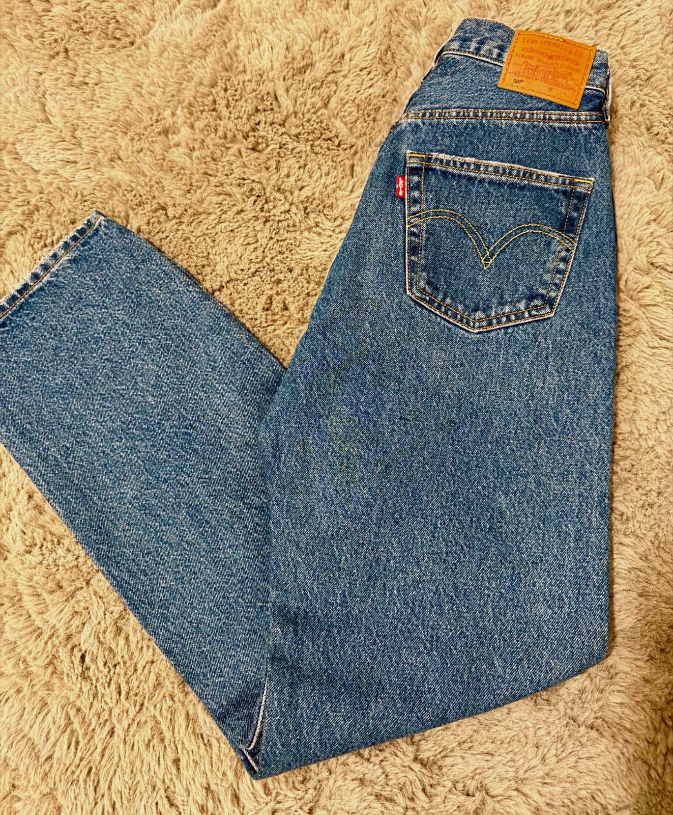 Jean Levi's 501 coupe droite bleu – Levi's – taille XS 3