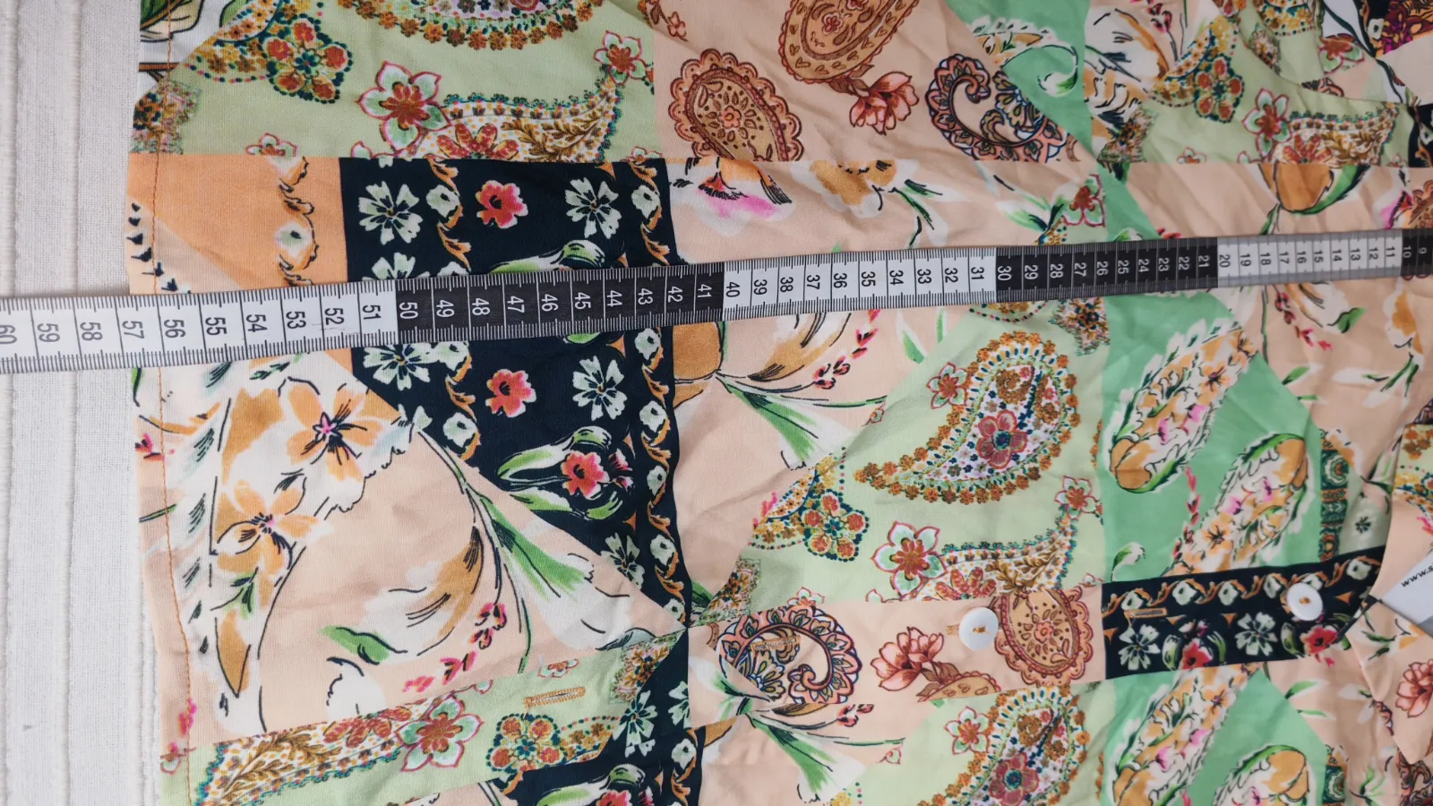 Camisa de manga corta con estampado de cachemira – Cider – taille S 6