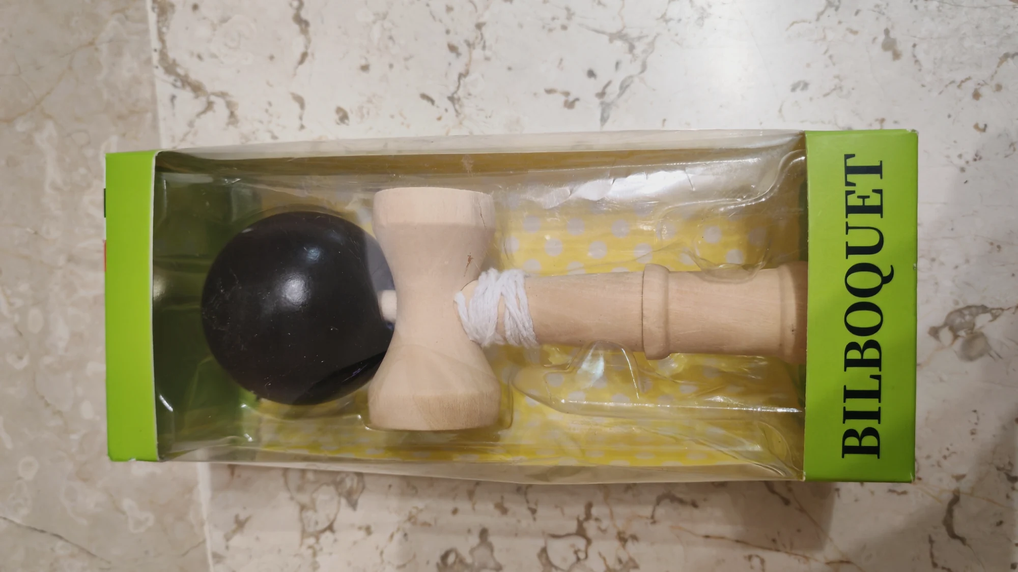 Juego de bilboquete de madera estilo kendama