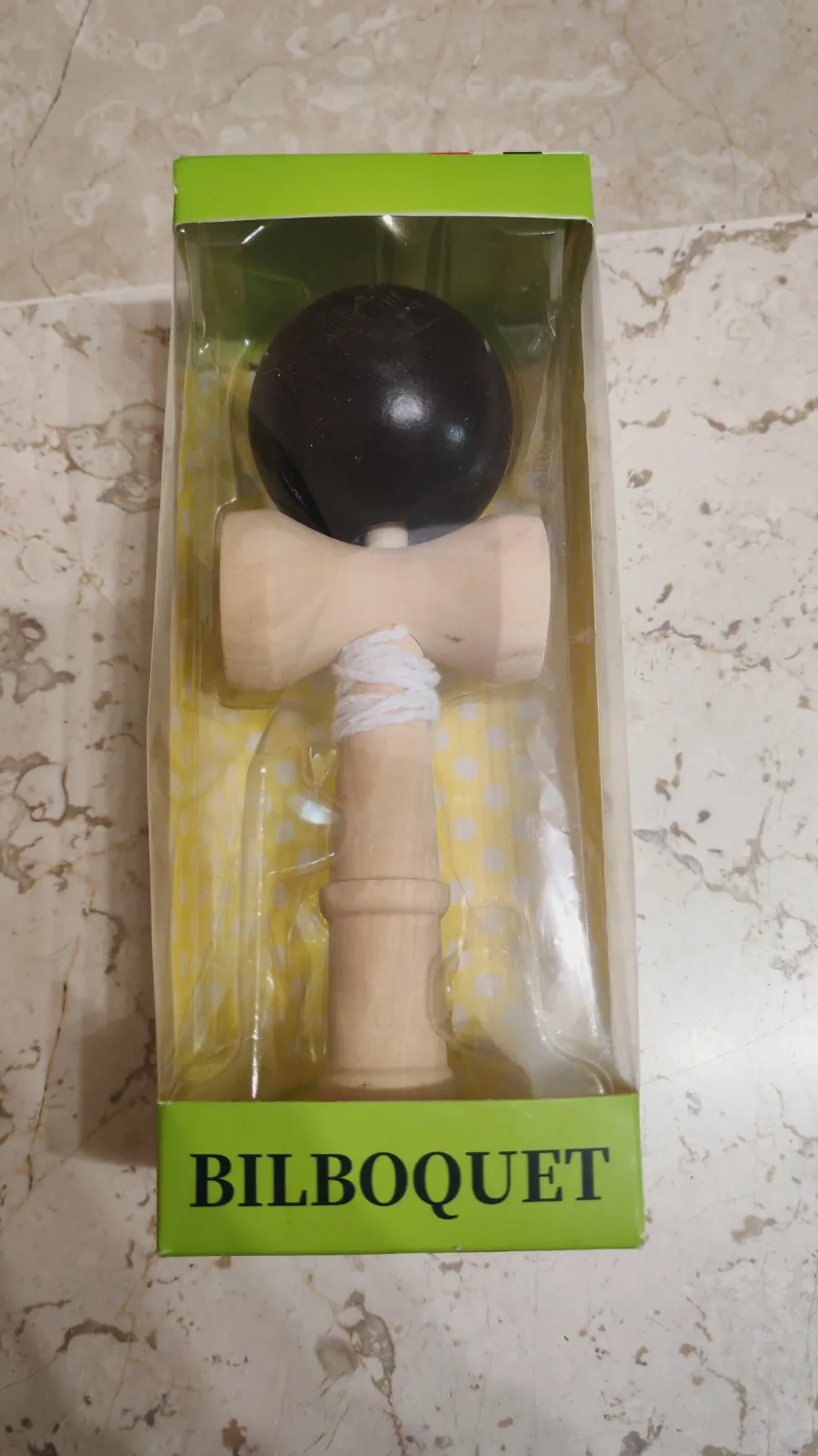 Juego de bilboquete de madera estilo kendama – Sin marca – taille 5 años 2