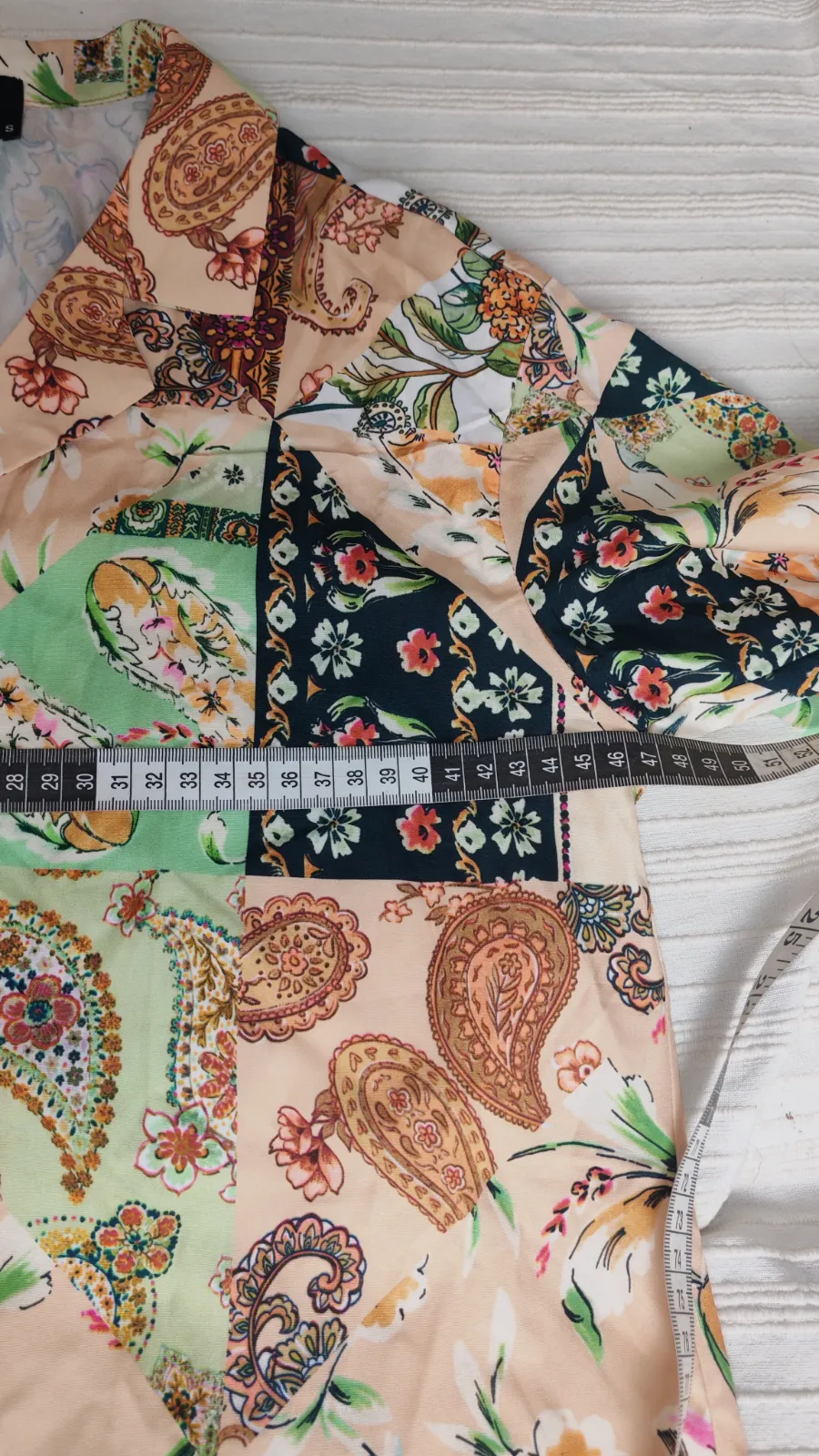 Camisa de manga corta con estampado de cachemira – Cider – taille S 5