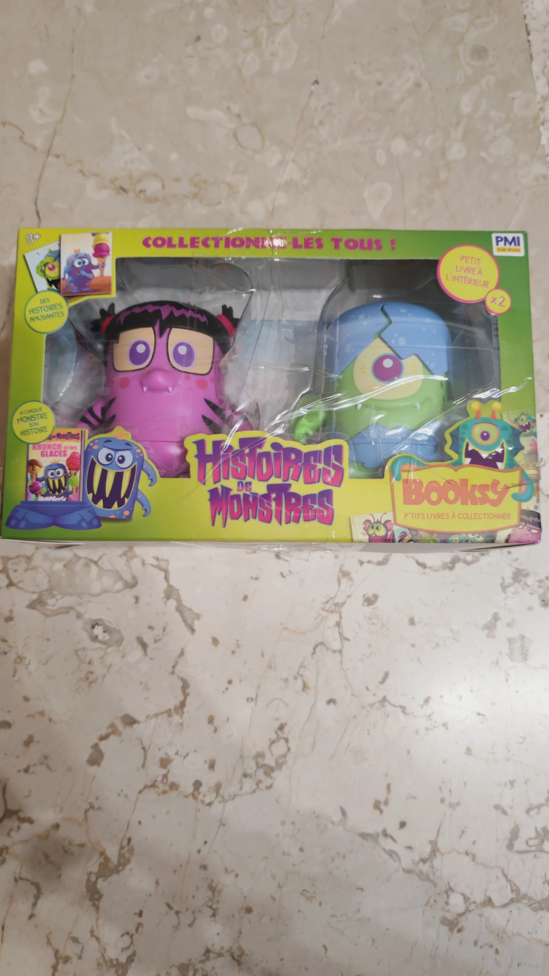 Set de figuras de monstruos Booksy