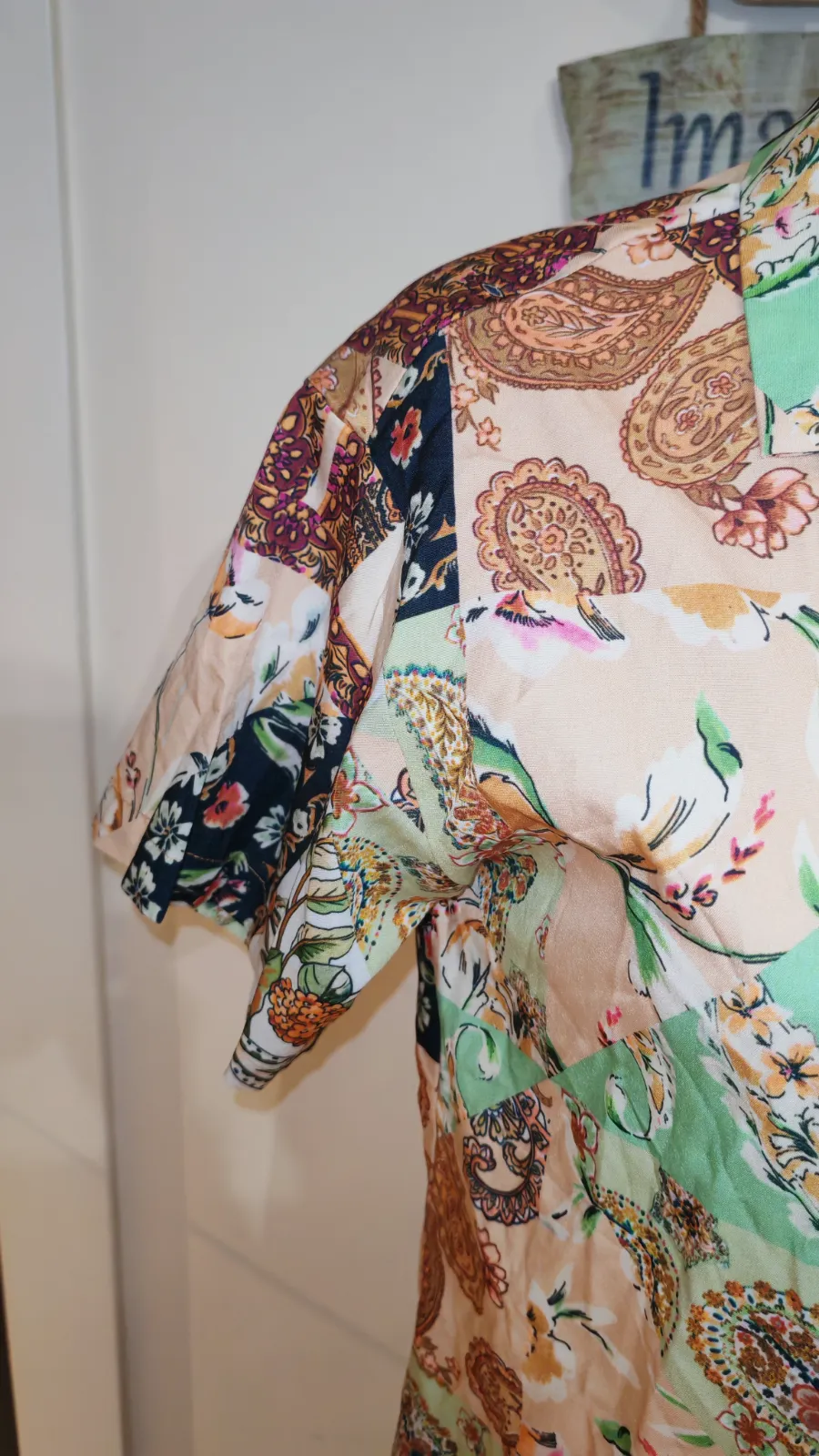 Camisa de manga corta con estampado de cachemira – Cider – taille S 3