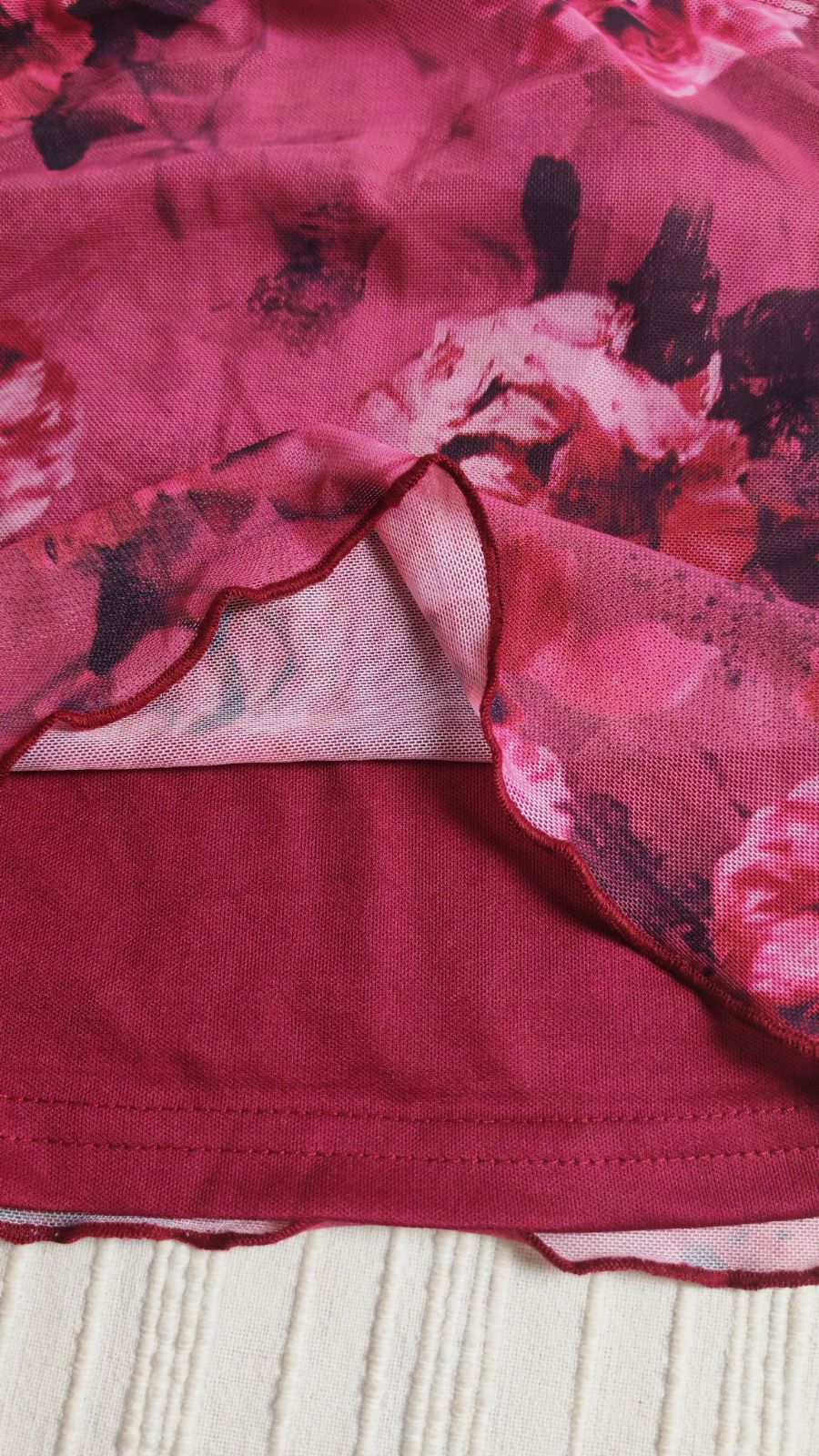 Ensemble top palabra de honor y torera tul floral – Cider – taille L 8