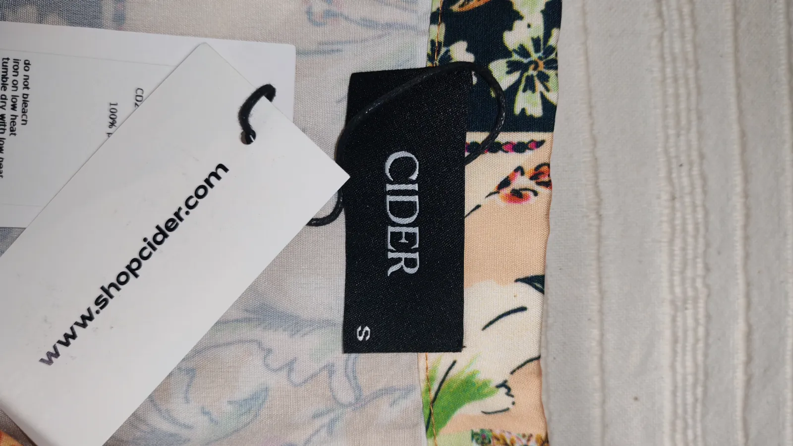 Camisa de manga corta con estampado de cachemira – Cider – taille S 7