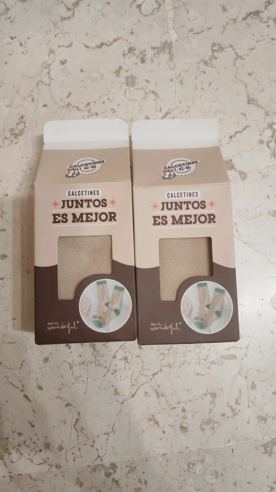 Calcetines Mr. Wonderful Juntos Es Mejor T.42-46 – Mr. Wonderful – taille L 2