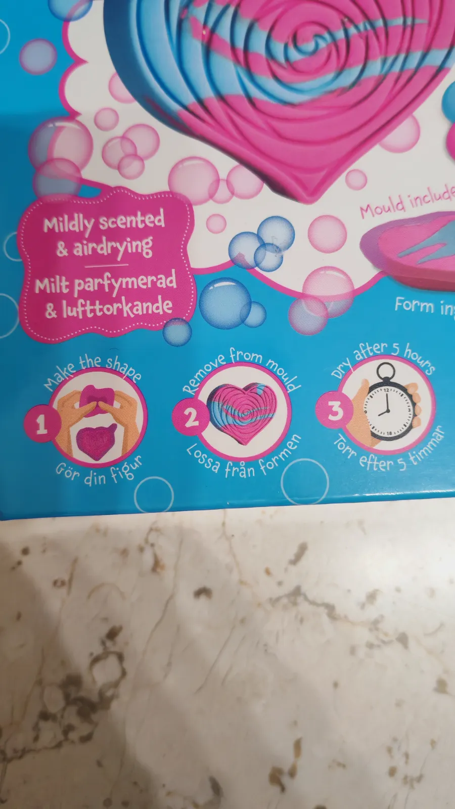 Kit de manualidades Soap Dough Sense para moldear jabón – Sense – taille 3 años 2