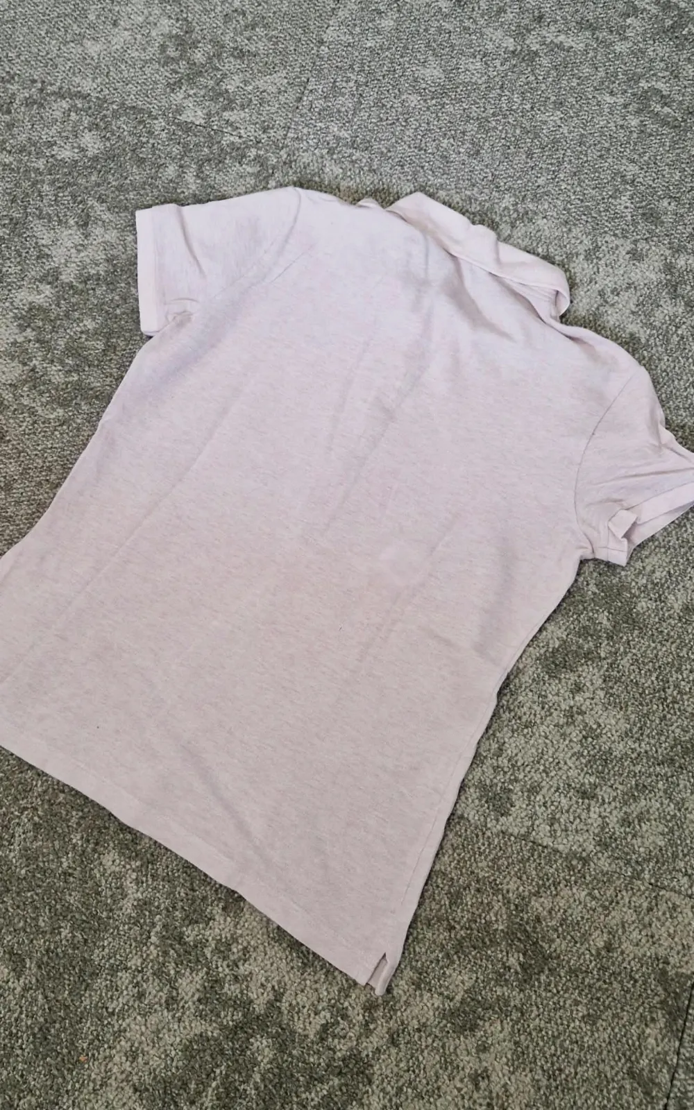 Polo Lacoste rose clair manches courtes – Sony – taille S 2