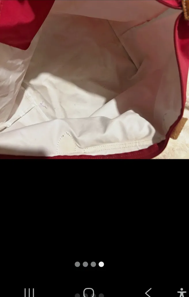 Sac porté main Longchamp Le Pliage rouge – Longchamp – taille Taille unique 4