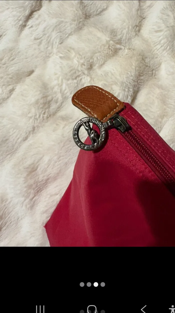 Sac porté main Longchamp Le Pliage rouge – Longchamp – taille Taille unique 3