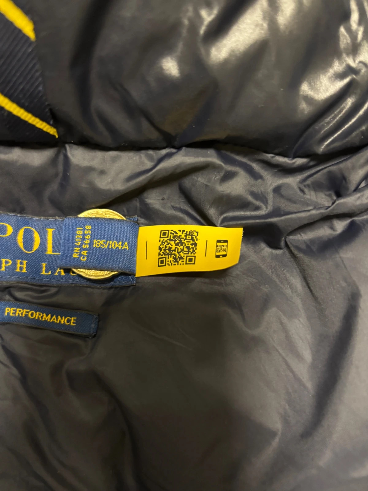 Doudoune Ralph Lauren brillante – Ralph Lauren – taille XL 5