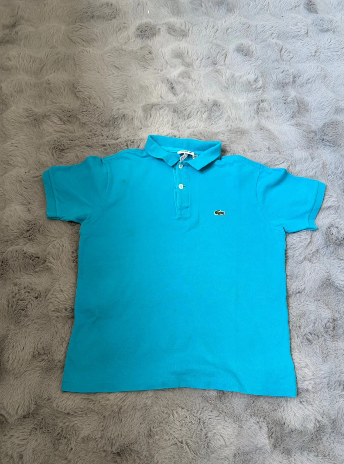 Polo Lacoste bleu ciel 12 ans (152 cm) – Lacoste – taille Taille unique 2