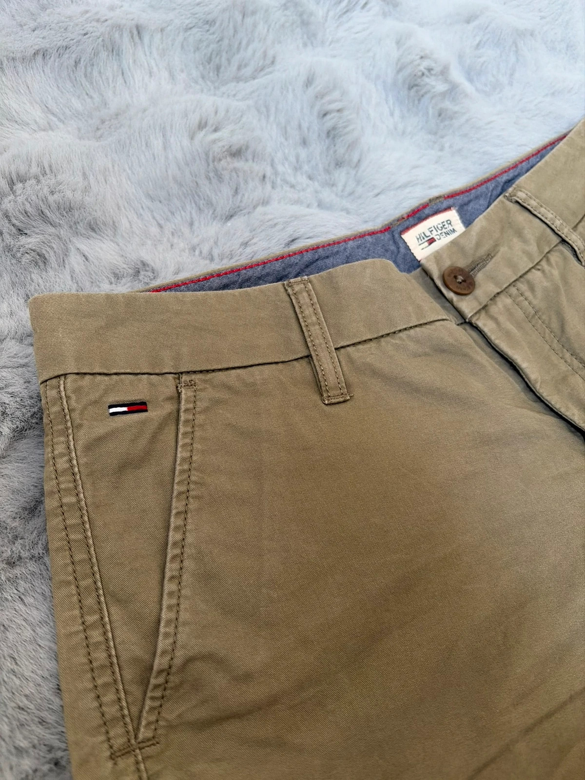 Short Tommy Hilfiger femme taille 27 – Beige/écru – Tommy Hilfiger – taille Taille unique 3