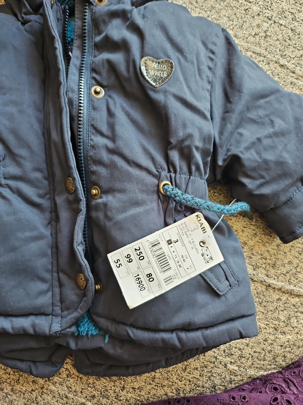 New with tag 3 month bamber jacket – Kiabi – taille 1-3 mois / 56 cm 2