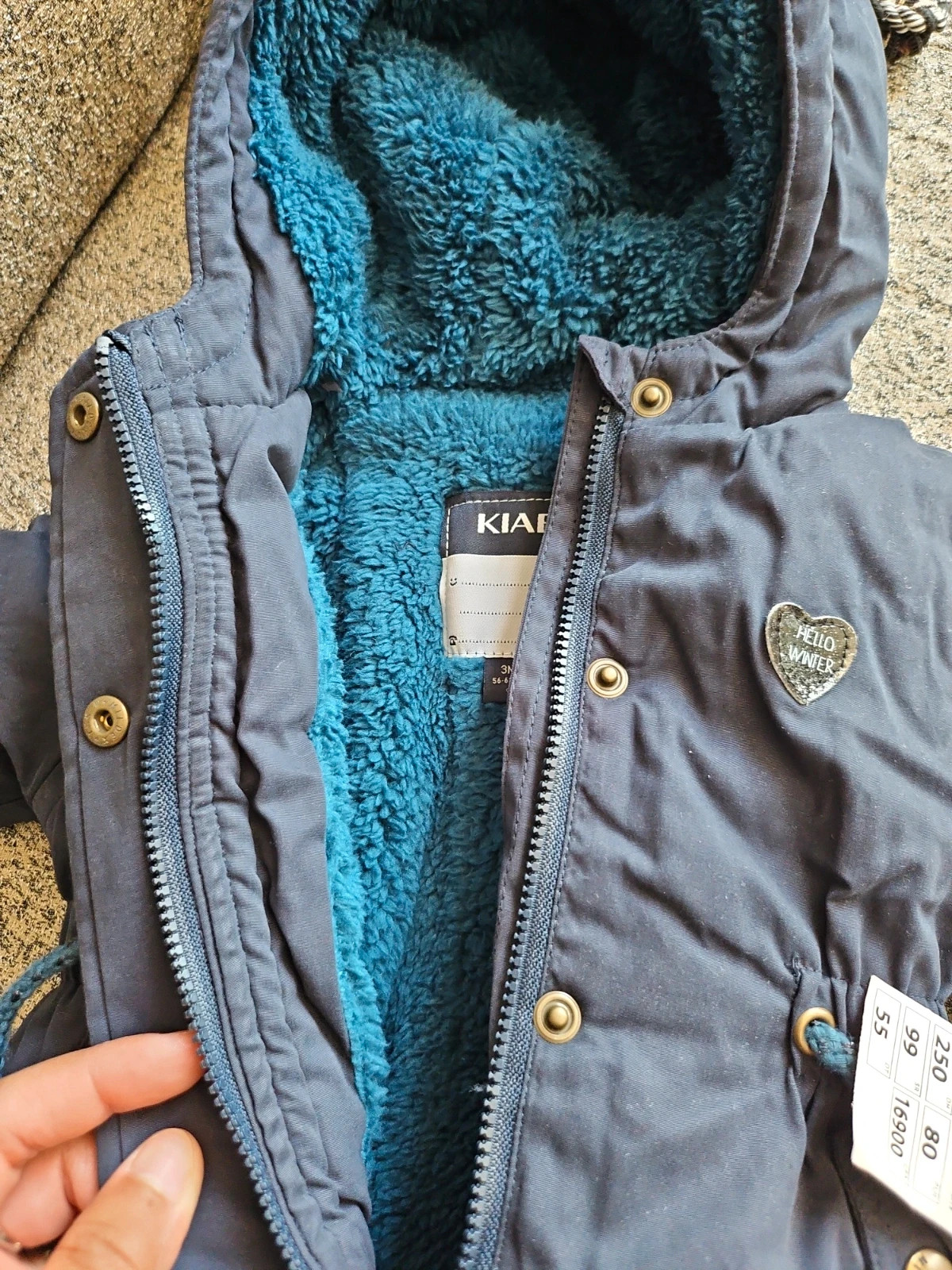 New with tag 3 month bamber jacket – Kiabi – taille 1-3 mois / 56 cm 3