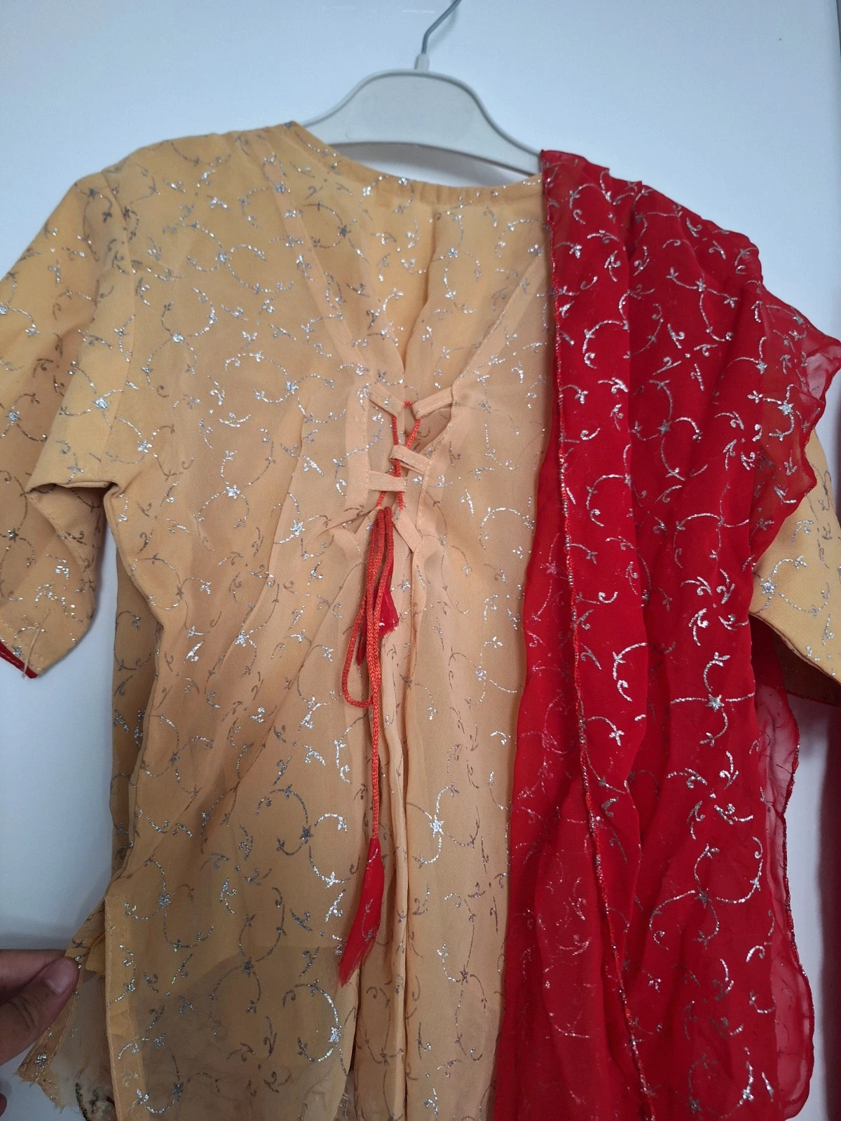 party wear indien Pakistani lehnga kurty for 10 to 12 – Indian – taille 10 ans / 140 cm 4