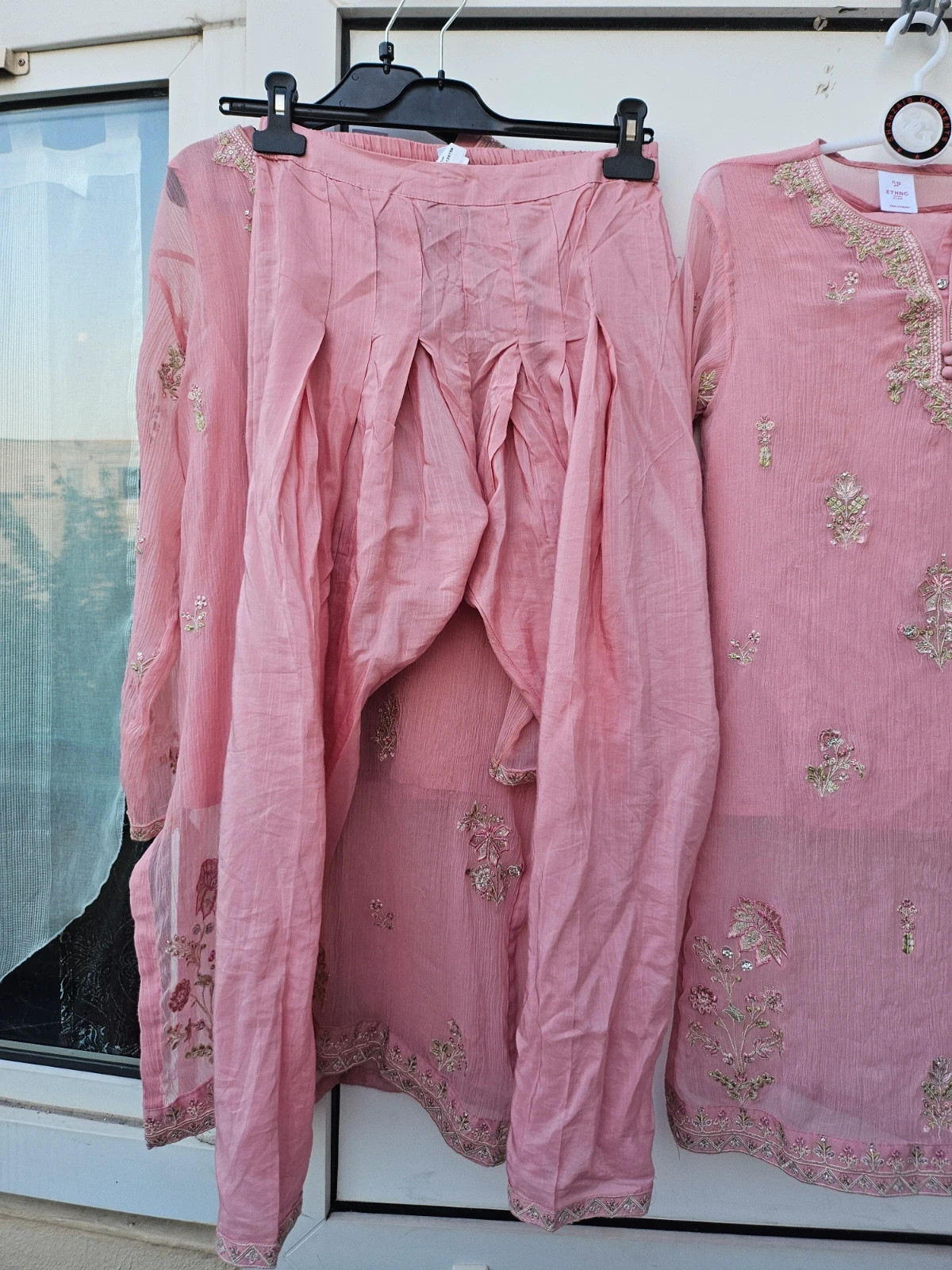 Ethnic chiffon dress 11 years girl – Ethnic – taille 11 ans / 146 cm 3