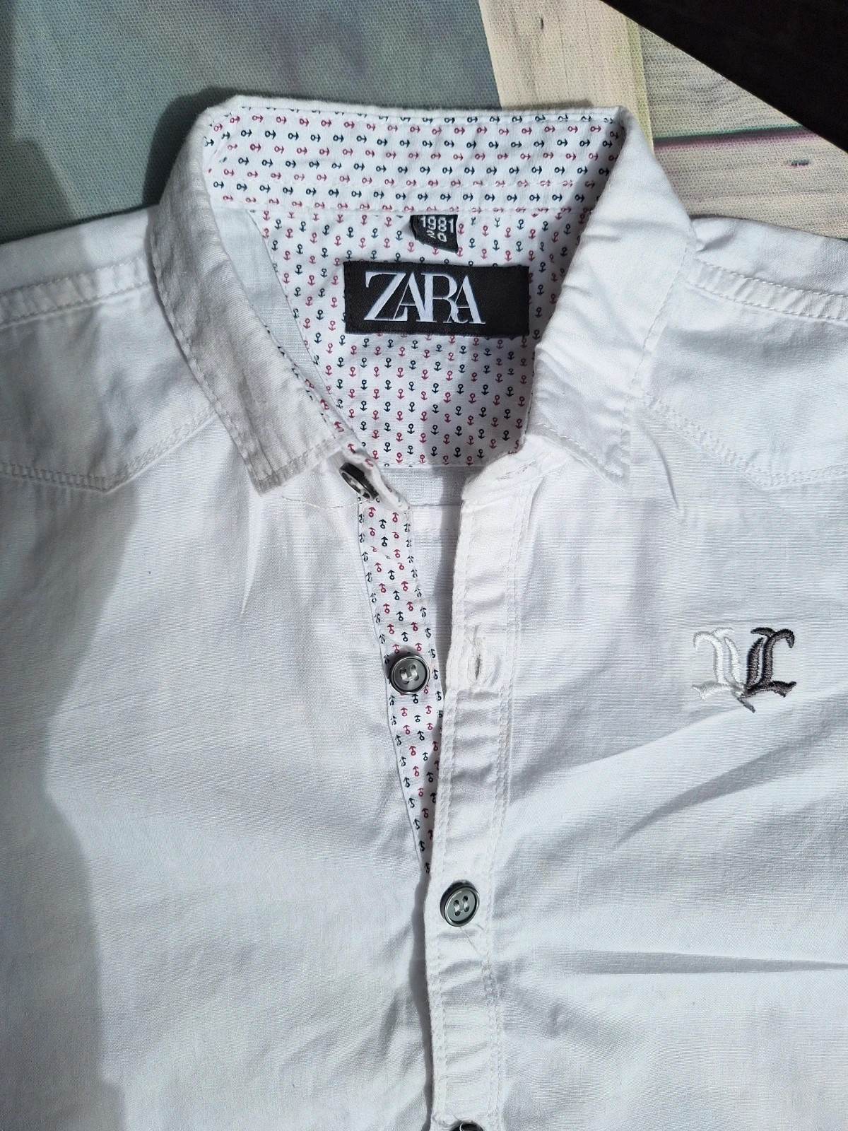 cotton shirt 4 to 5 years – Zara – taille 5 ans / 110 cm 2