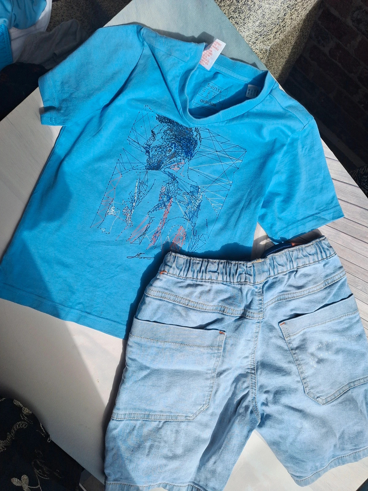 Messi t shirt et short – adidas – taille 5 ans / 110 cm 5
