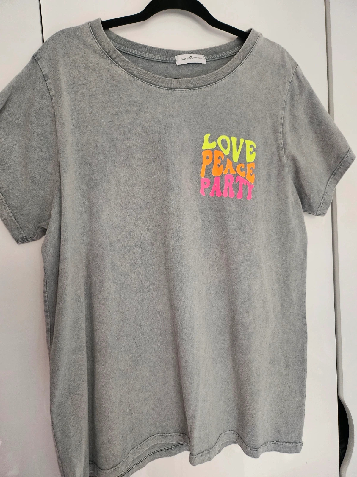 Cassis paprika t shirt cotton – paprika – taille Taille unique 2