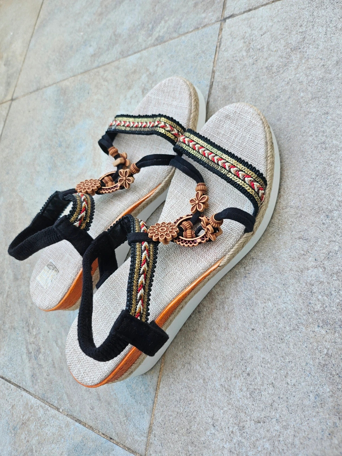 Brand new soft heel sandals 40 – boutique independent – taille 40 2