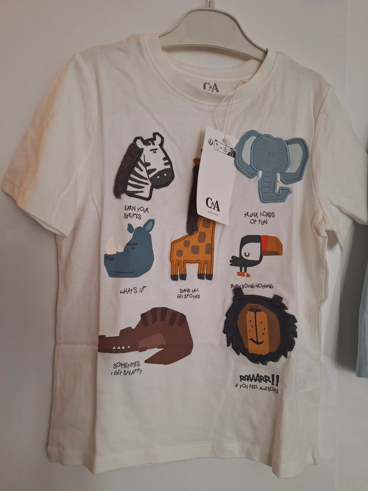 7 years short and t shirt – C&A – taille 7 ans / 122 cm 2