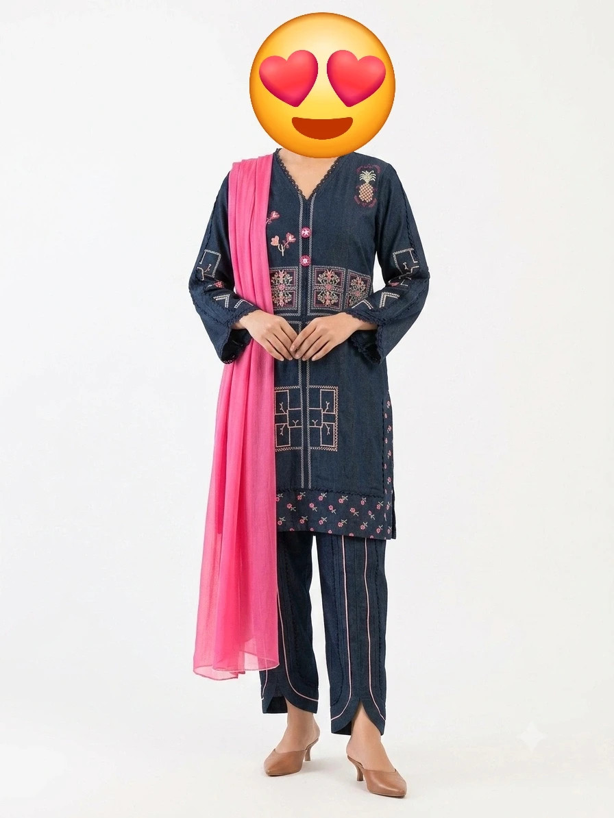 Ethnic 3 pc new without tag M