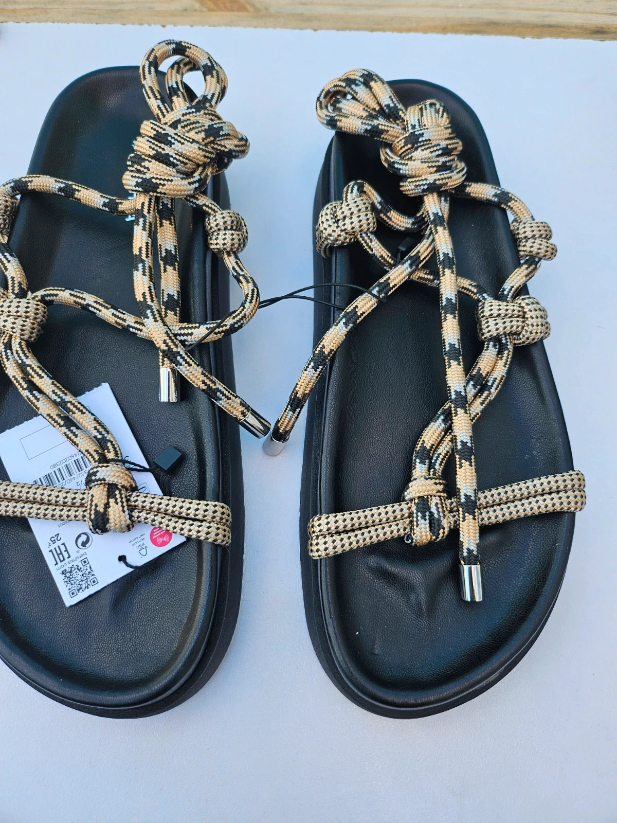 New with tag bershka Sandals 38