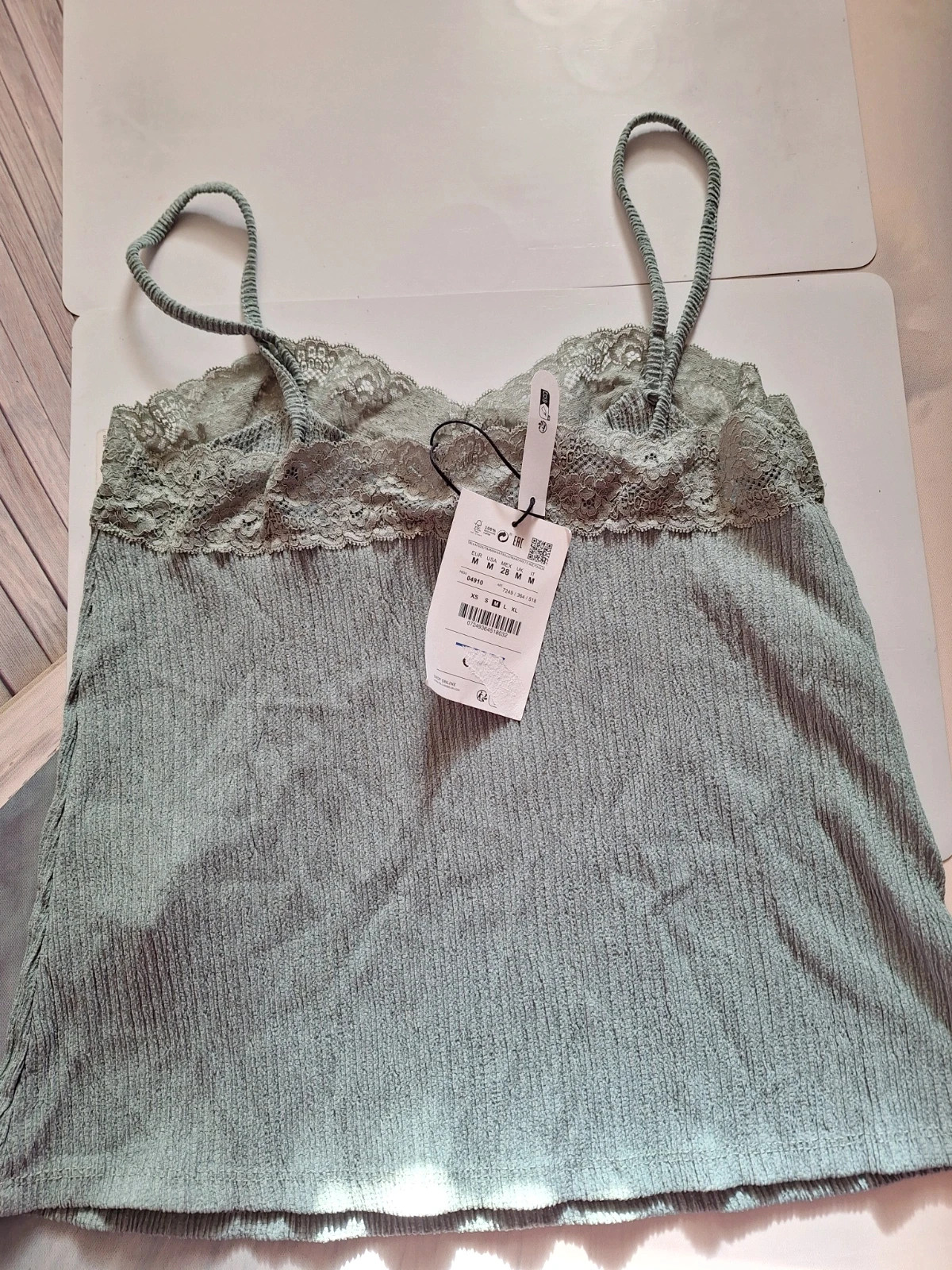 Caraco vert M new with tag – Pull & Bear – taille M / 38 / 10 5