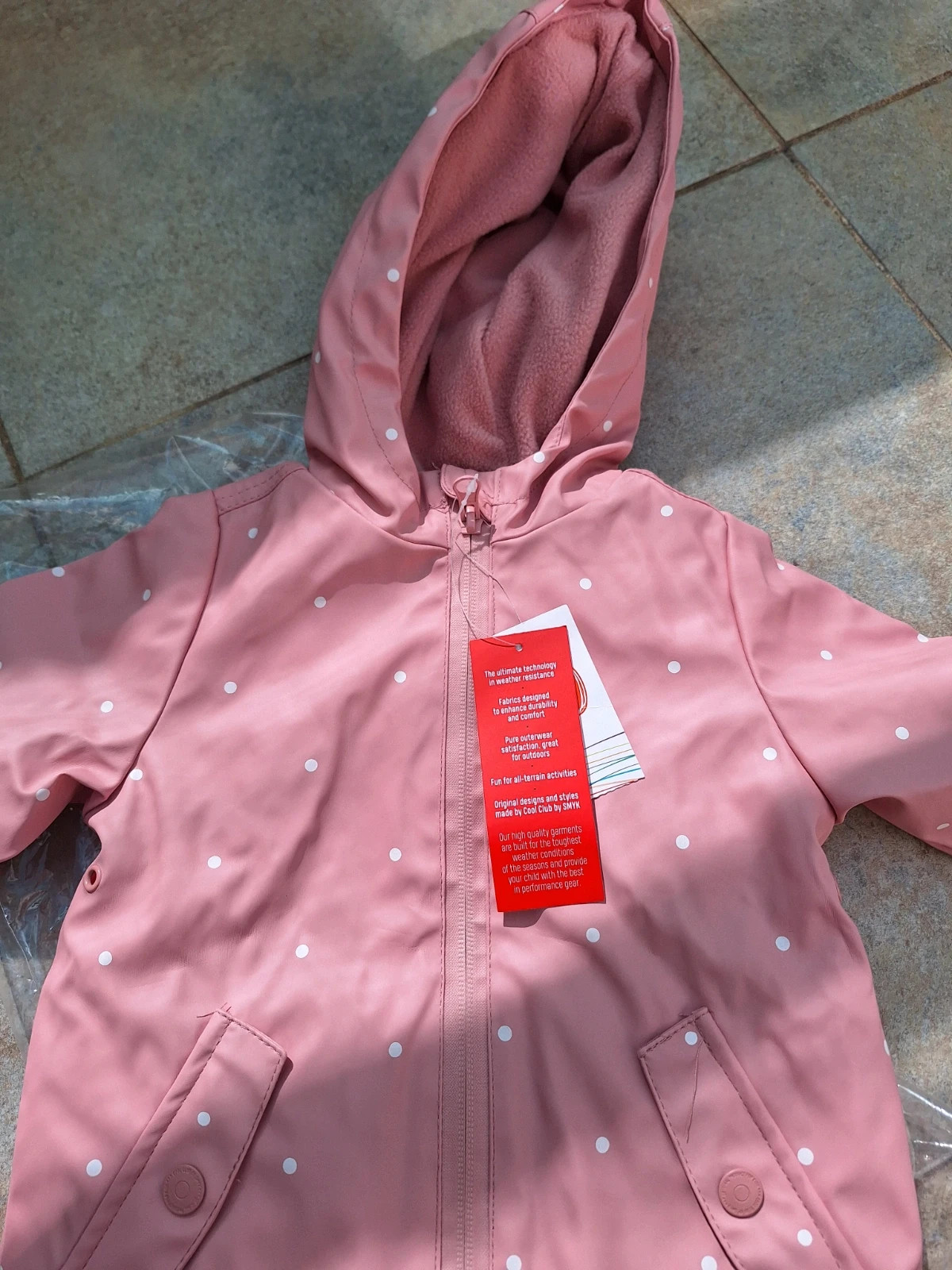 Baby girl rain coat new with tag – Cool Club – taille 9-12 mois / 74 cm 2