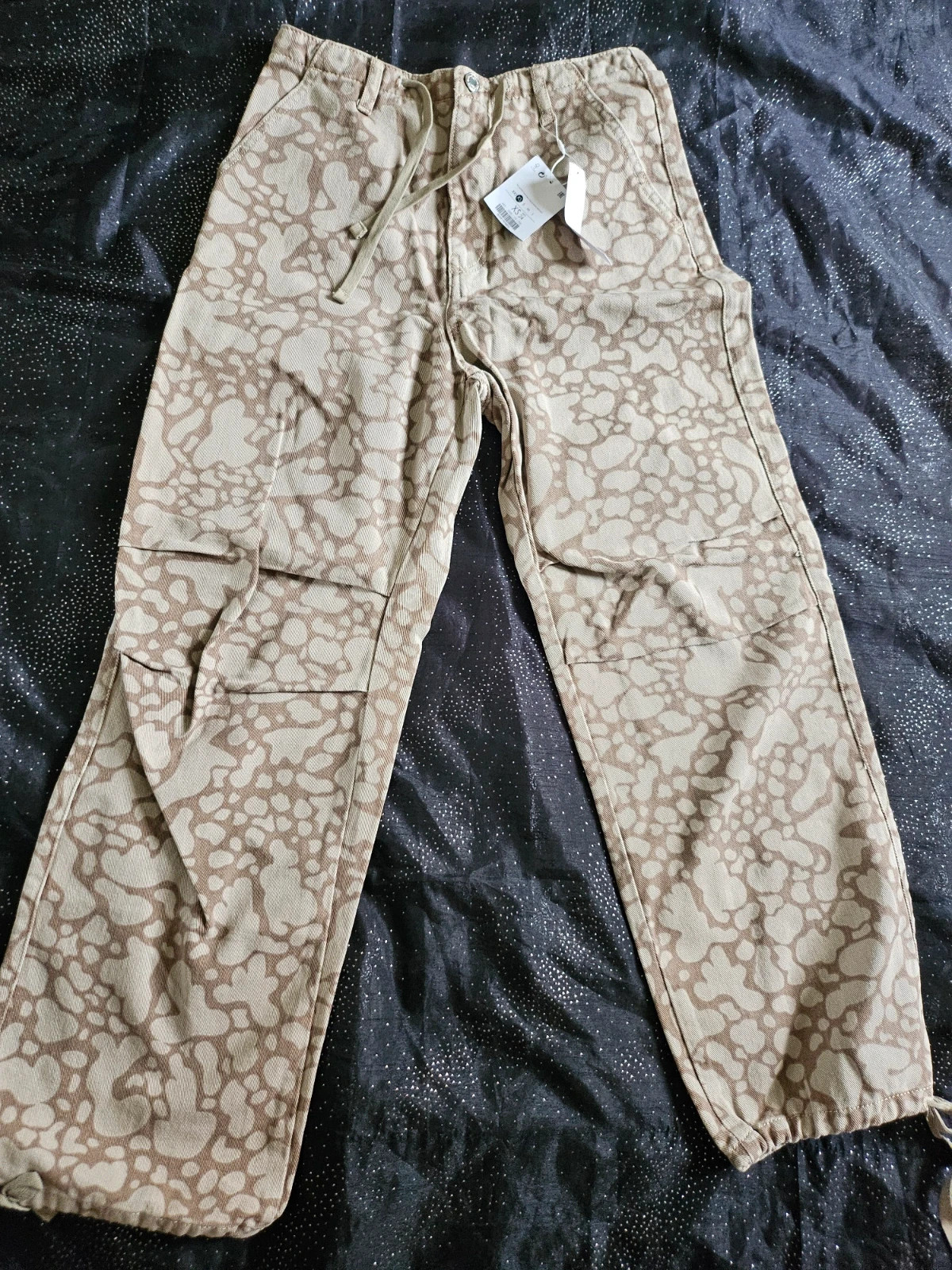 Brand New With Tags Bershka Camo Cargo Pants!
