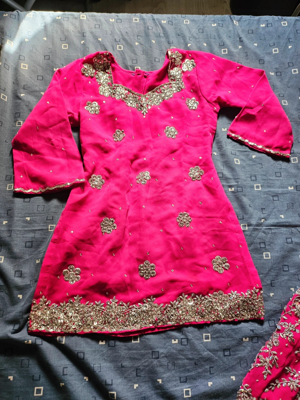 Shrara kurty for 8 to 10 – Indian – taille 10 ans / 140 cm 3