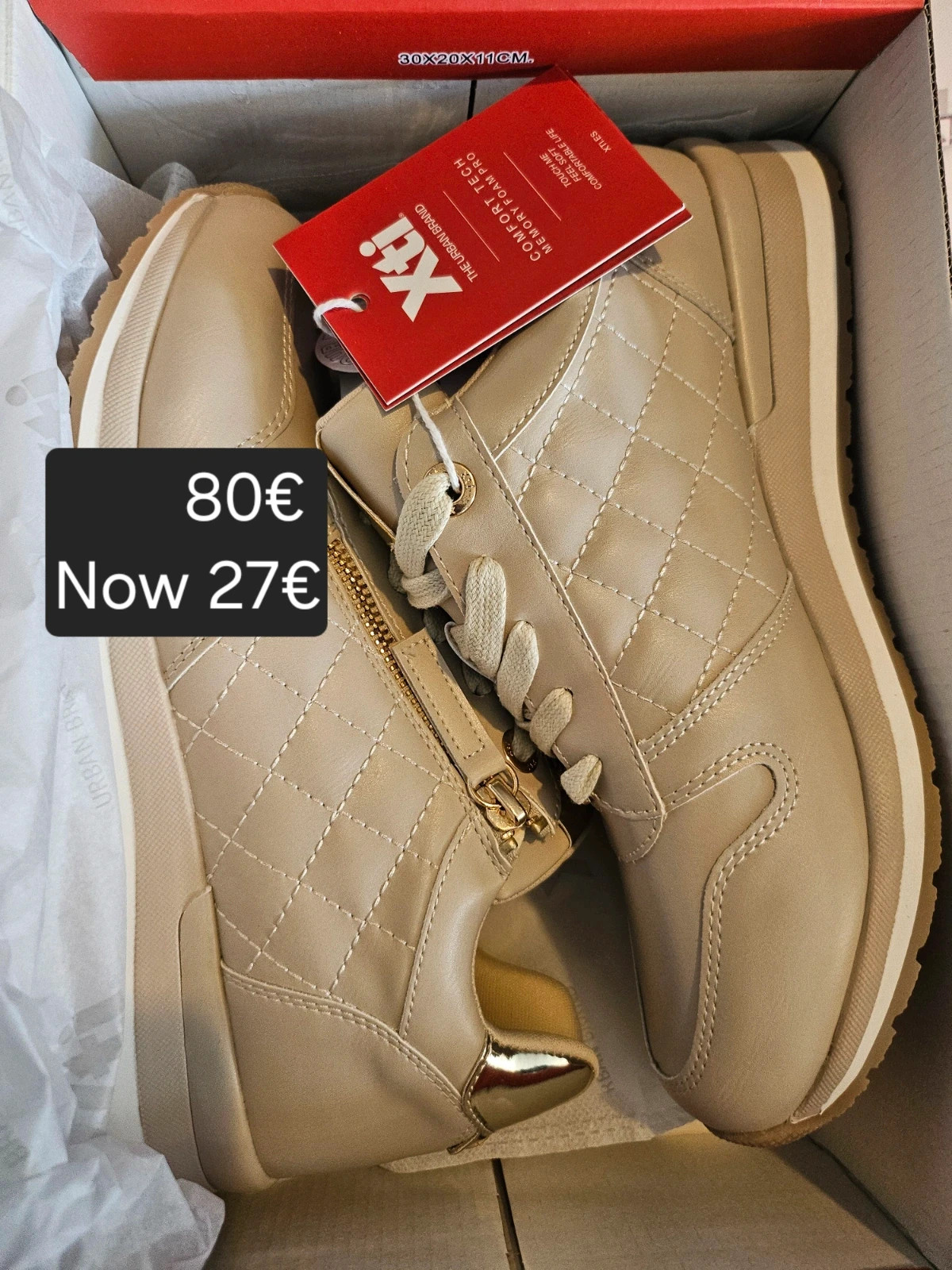 Xti shoes 38 and 36 for woman
