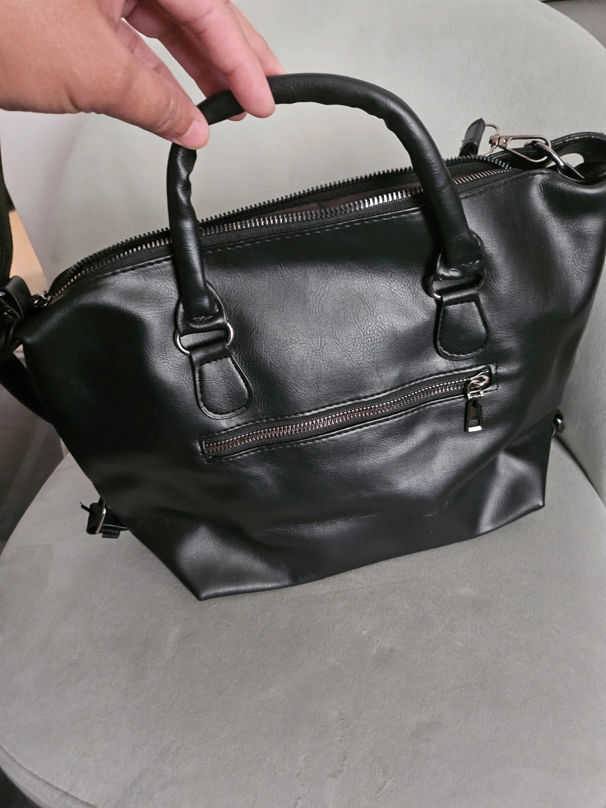 Pu leather hand bag – Amazon 3