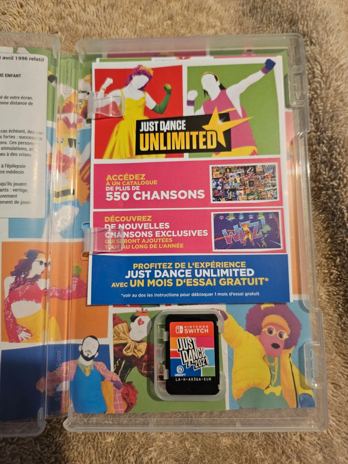 Nintendo switch just dance 4