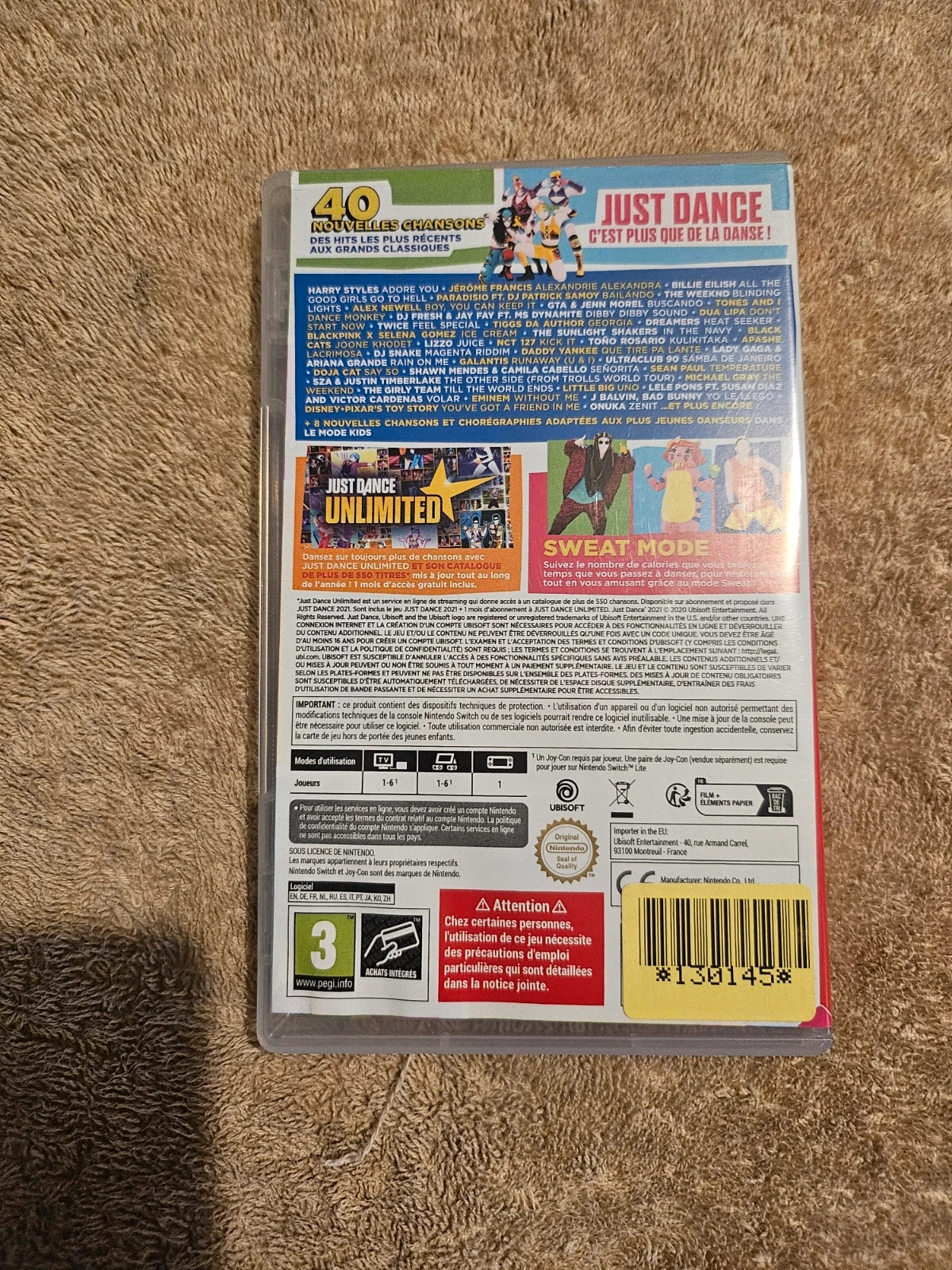 Nintendo switch just dance 3
