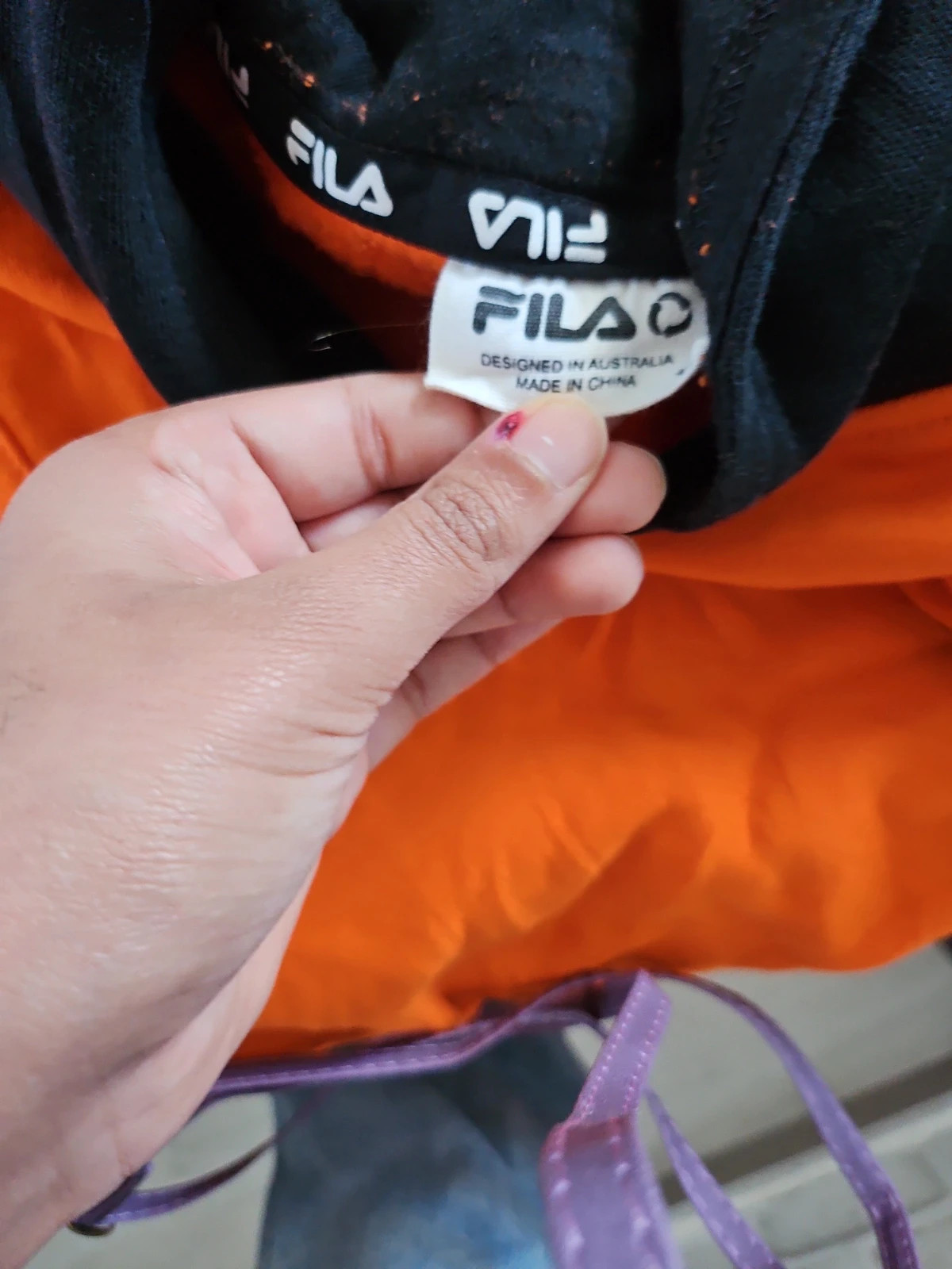 Fila hoodie unisex – FILA – taille 16 ans / 176 cm 3