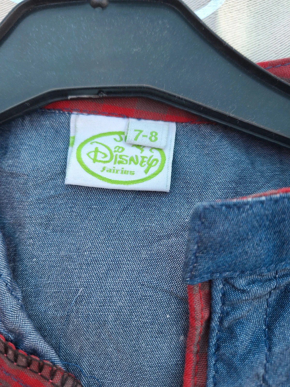 Denim top for girls – Disney – taille 7 ans / 122 cm 2
