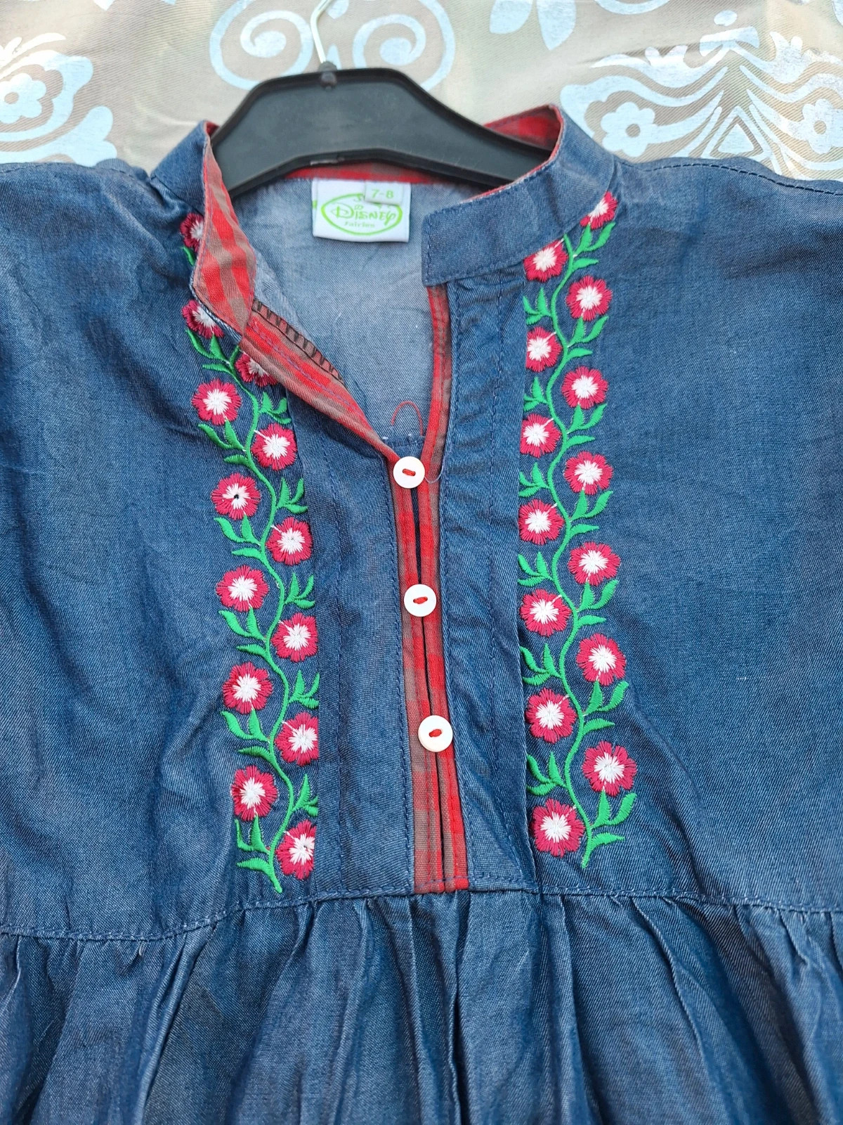 Denim top for girls – Disney – taille 7 ans / 122 cm 3