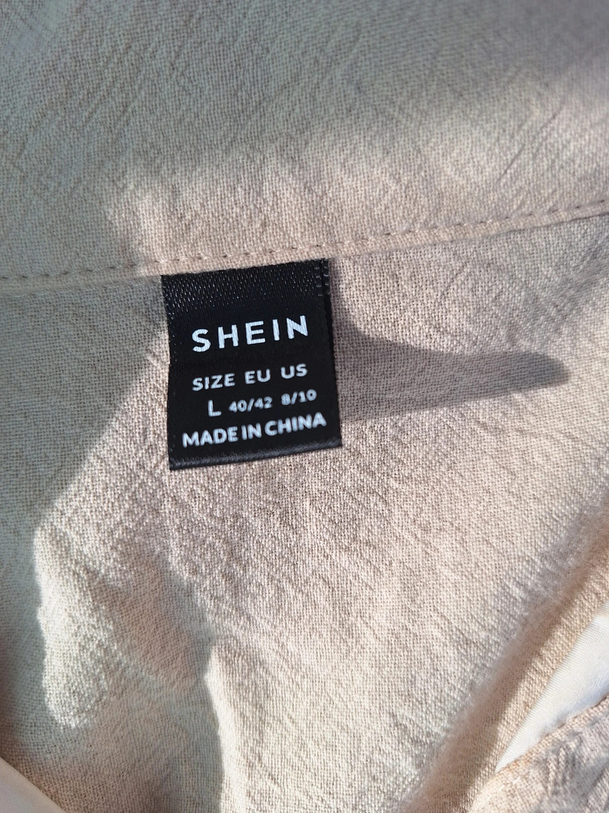 Co ord sed cotton – Shein – taille L / 40 / 12 4
