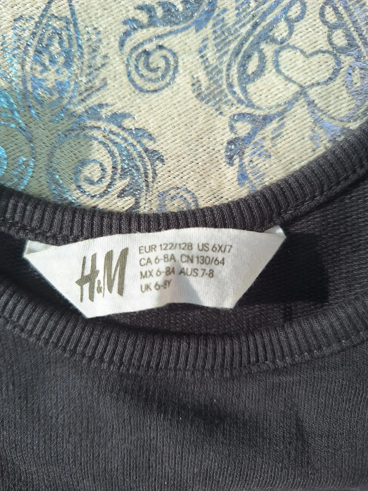 H&m t shirt 6 to 8 years girls – H&M – taille 8 ans / 128 cm 2