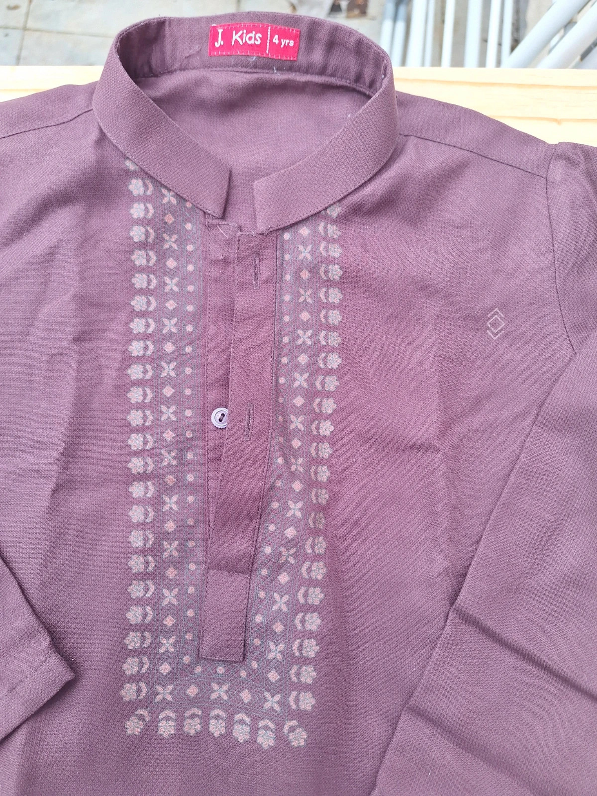 Qameez shalwar for boys – junaid jamshaid – taille 1-3 mois / 56 cm 2