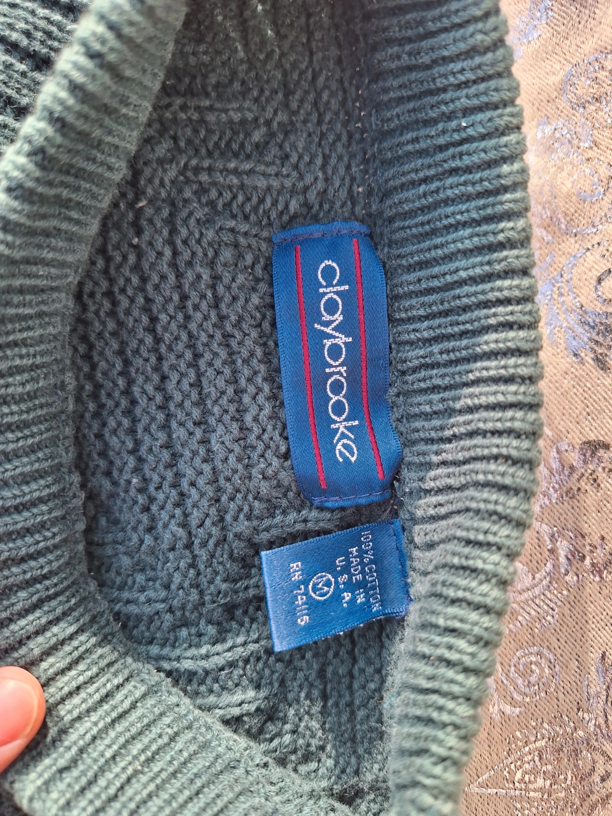cardigan for men – Clay Brooke – taille M 3