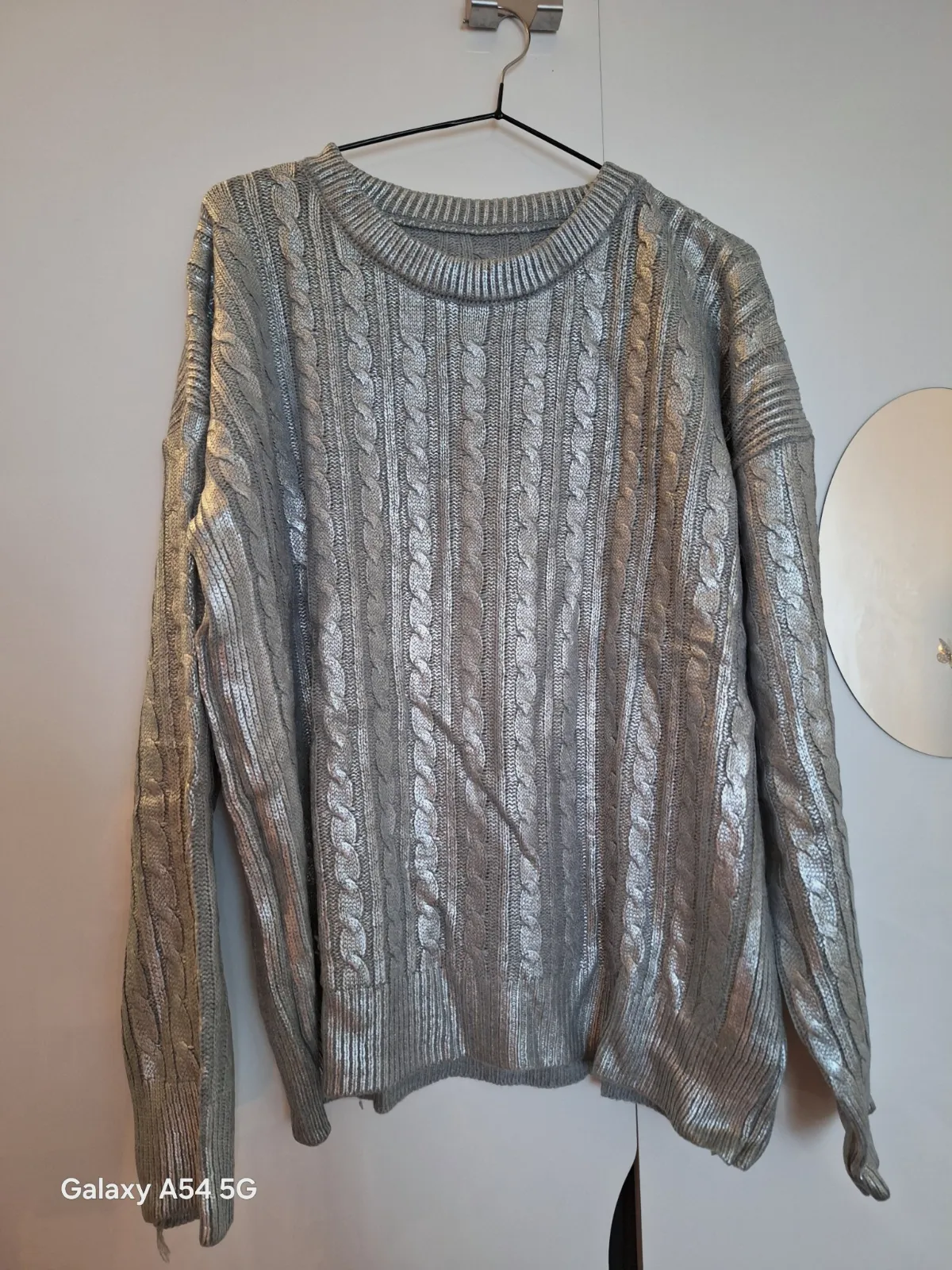 shimmer knitted cardigan – made in turkey – taille M 2