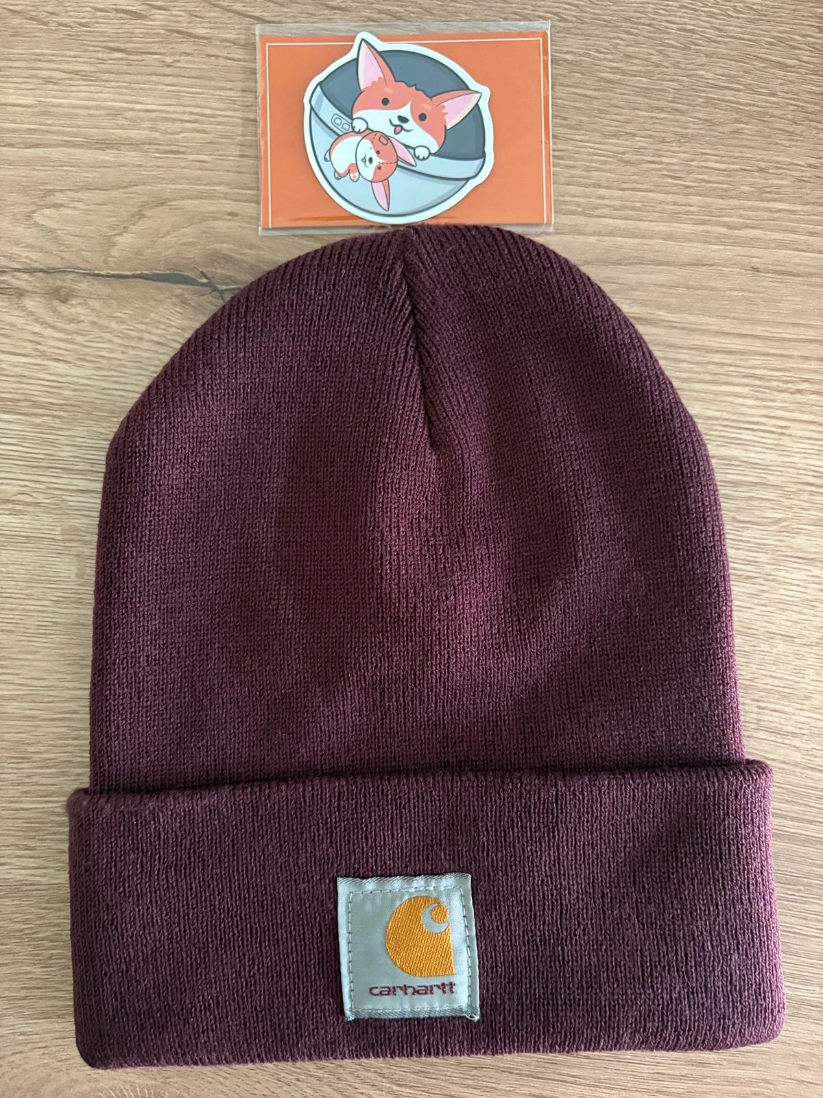 Bonnet Carhartt Wip - short Watch hat - cosy purple