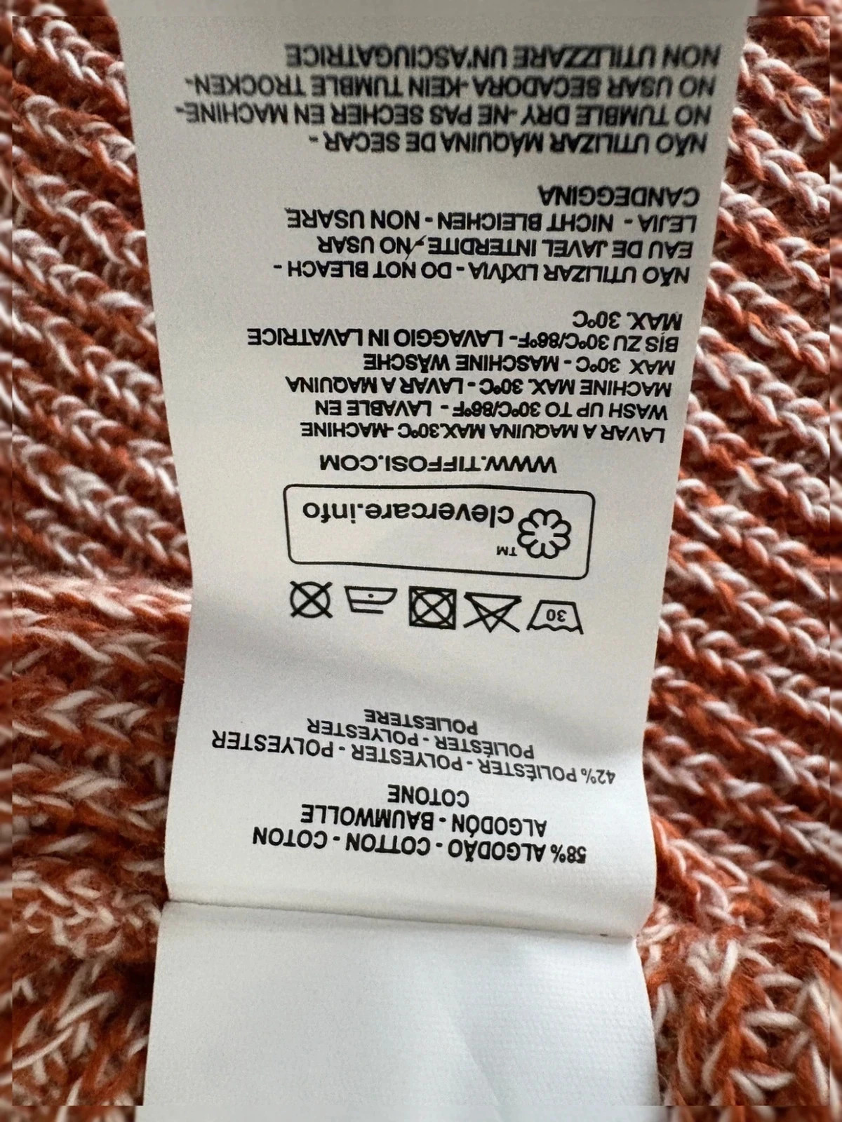 Pull tricot Tiffosi neuf avec étiquette – XXS – Tiffosi – taille XXS / 32 / 4 5