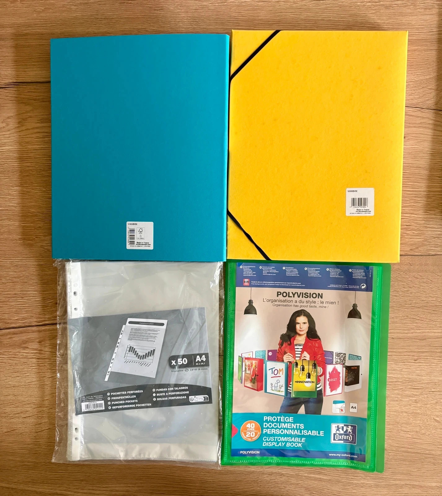 Lot fournitures scolaires - classeur , porte vue & rangement de documents – Accessories 2